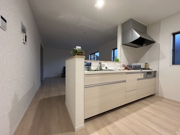 豊田市井上町、新築一戸建てのキッチン画像です