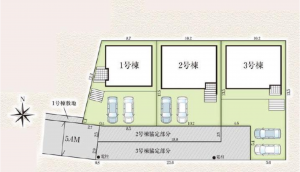 豊田市栄町、新築一戸建ての画像です