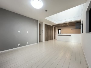 豊田市明和町、新築一戸建ての居間画像です