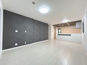 豊田市明和町、新築一戸建ての居間画像です