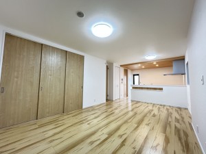 豊田市明和町、新築一戸建ての居間画像です