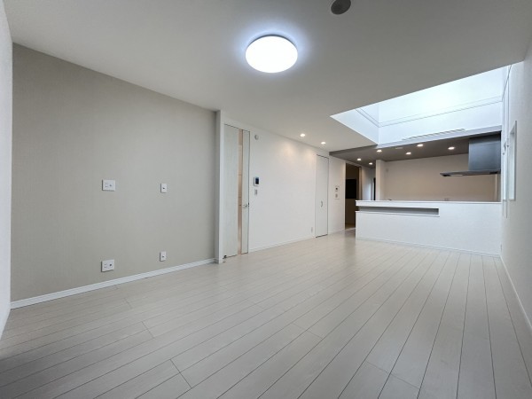 豊田市明和町、新築一戸建ての居間画像です