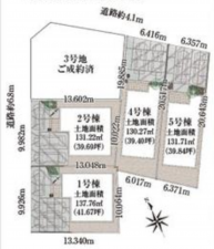 豊田市平戸橋町、新築一戸建ての画像です