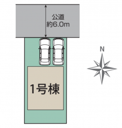 豊田市三軒町、新築一戸建ての画像です