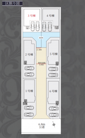 豊田市細谷町、新築一戸建ての画像です