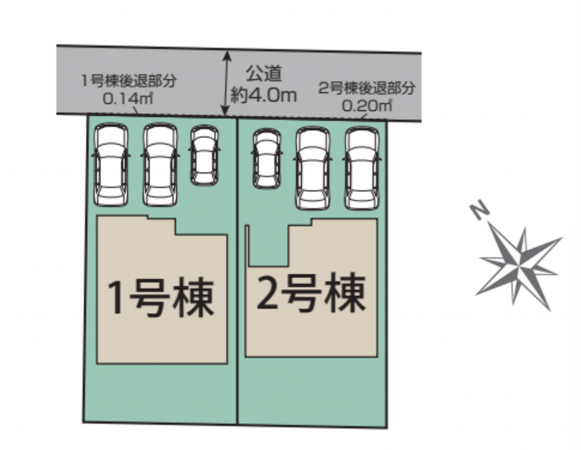 豊田市平山町、新築一戸建ての画像です