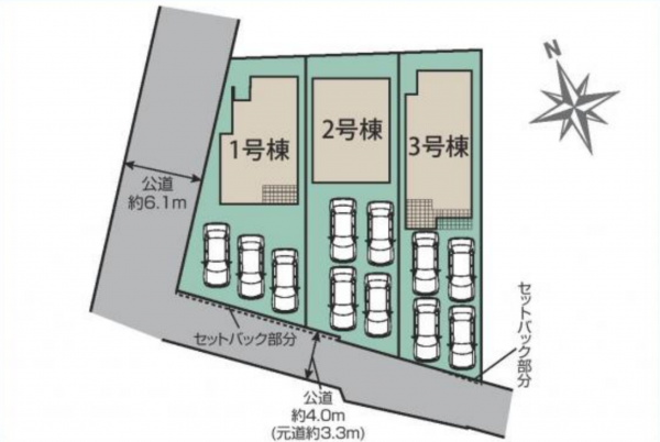 豊田市中町、新築一戸建ての画像です
