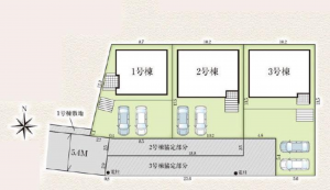 豊田市栄町、新築一戸建ての画像です