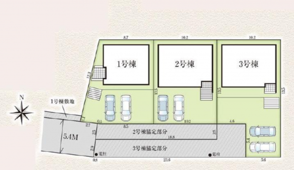 豊田市栄町、新築一戸建ての画像です