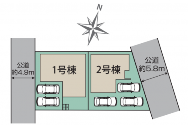 豊田市宮口町、新築一戸建ての画像です