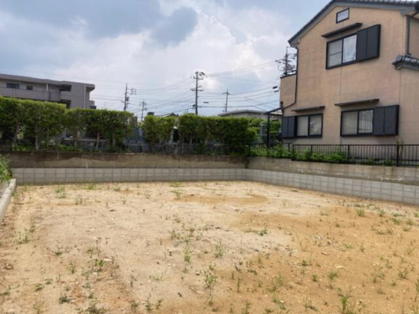 豊田市平戸橋町、土地の画像です