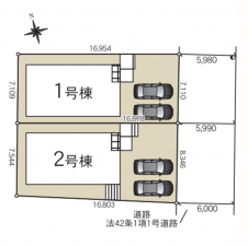 豊田市志賀町、新築一戸建ての画像です