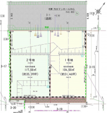 豊田市明和町、土地の間取り画像です