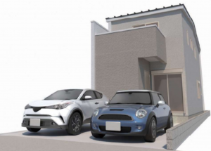 豊田市住吉町、新築一戸建ての画像です