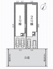 豊田市住吉町、新築一戸建ての画像です