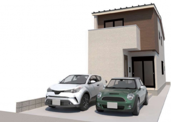 豊田市住吉町、新築一戸建ての画像です