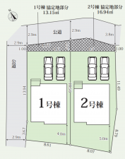 豊田市若林西町、新築一戸建ての画像です