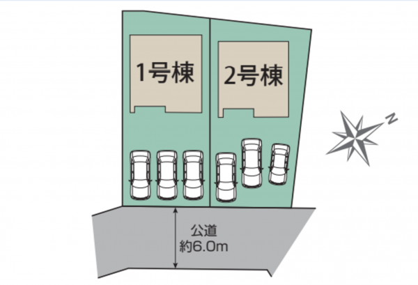 豊田市丸山町、新築一戸建ての画像です