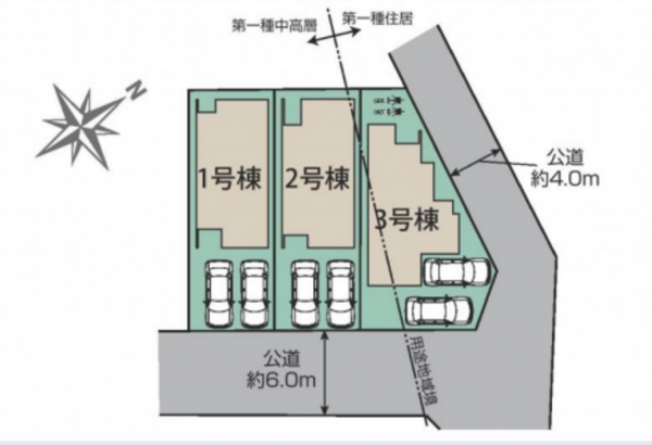 豊田市丸山町、新築一戸建ての画像です