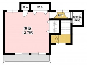 豊田市竹町、中古一戸建ての間取り画像です