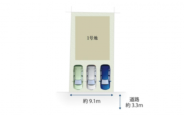 豊田市挙母町、新築一戸建ての画像です