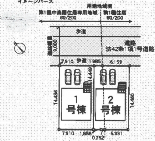 豊田市大林町、新築一戸建ての画像です