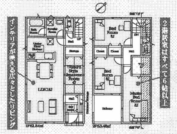 豊田市野見山町、新築一戸建ての間取り画像です