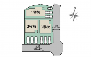 豊田市四郷町、新築一戸建ての画像です