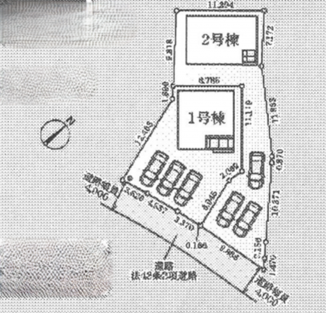 豊田市鴛鴨町、新築一戸建ての画像です