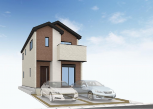 豊田市美里、新築一戸建ての画像です