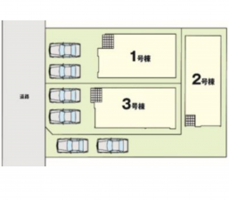 豊田市美里、新築一戸建ての画像です