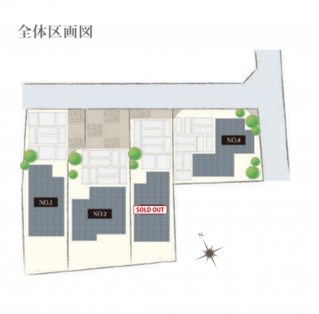 豊田市小坂町、新築一戸建ての画像です