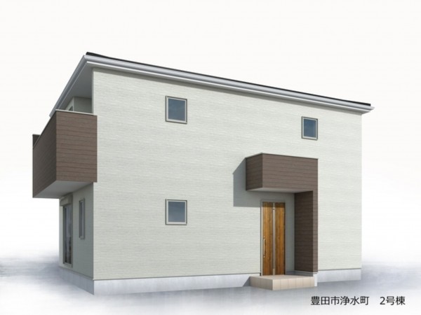 豊田市浄水町、新築一戸建ての画像です