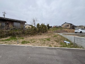 豊田市四郷町、土地の画像です