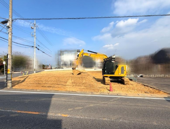 豊田市平戸橋町、土地の画像です