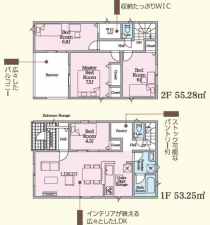 豊田市朝日町、新築一戸建ての画像です
