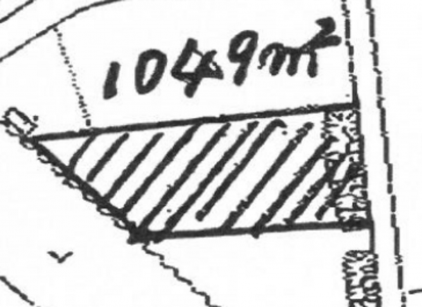 豊田市市木町、土地の画像です