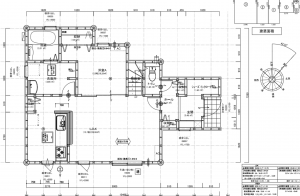 豊田市荒井町、新築一戸建ての間取り画像です