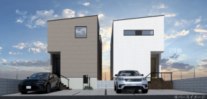 豊田市秋葉町、新築一戸建ての画像です