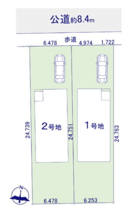 豊田市秋葉町、新築一戸建ての画像です