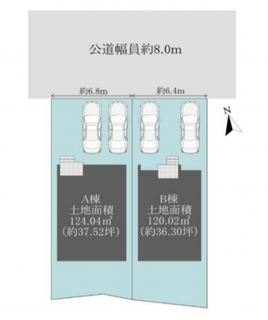 豊田市高上、新築一戸建ての画像です
