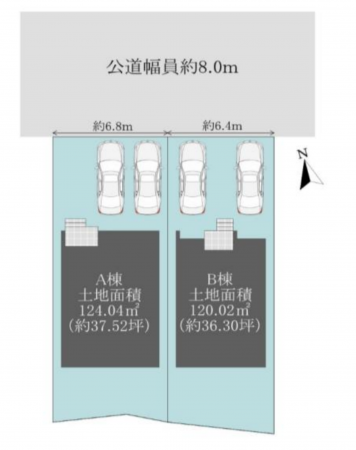 豊田市高上、新築一戸建ての画像です