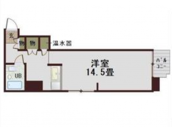 豊田市山之手、マンションの間取り画像です