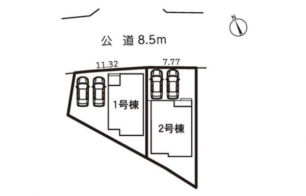 豊田市市木町、新築一戸建ての画像です