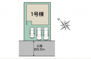 豊田市永覚新町、新築一戸建ての画像です