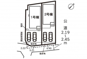 豊田市新町、新築一戸建ての画像です