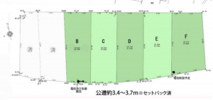 豊田市若林東町、土地の画像です