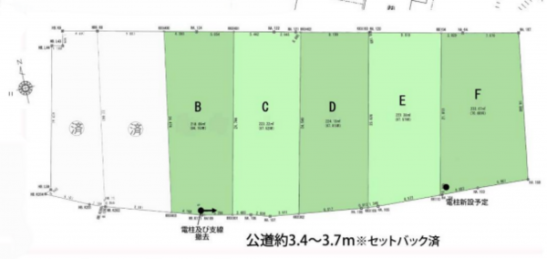 豊田市若林東町、土地の画像です
