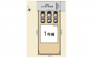 豊田市深田町、新築一戸建ての画像です