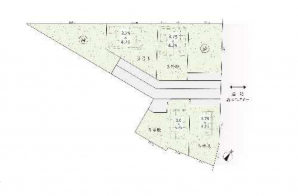 豊田市金谷町、土地の画像です